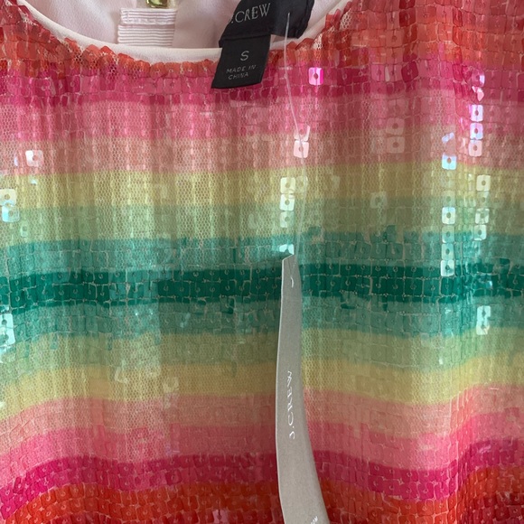 J. Crew sequin top - Picture 3 of 4